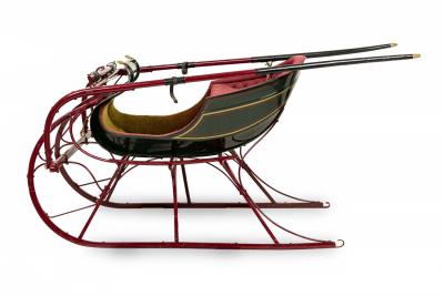 American Country One Horse Albany Cutter Sleigh