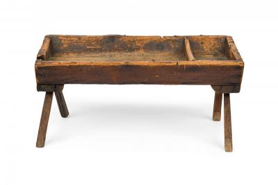 American Country Provincial Farmhouse Wooden Trough