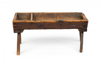 American Country Provincial Farmhouse Wooden Trough