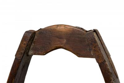 American Country Rustic Wooden Plank and Iron Barrel Basket Umbrella Stand