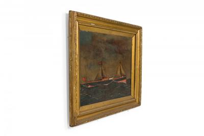 American Country Seascape Painting