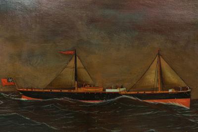 American Country Seascape Painting