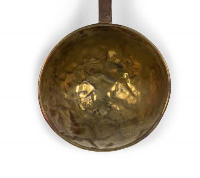 American Country Style Brass and Iron Ladle