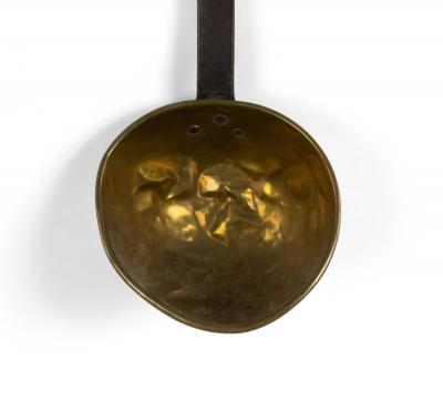 American Country Style Brass and Iron Ladle