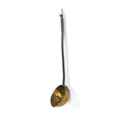 American Country Style Brass and Iron Ladle