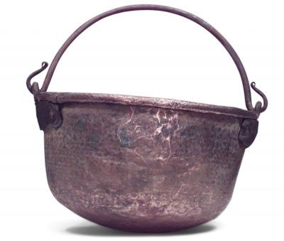 American Country Style Copper Cauldron