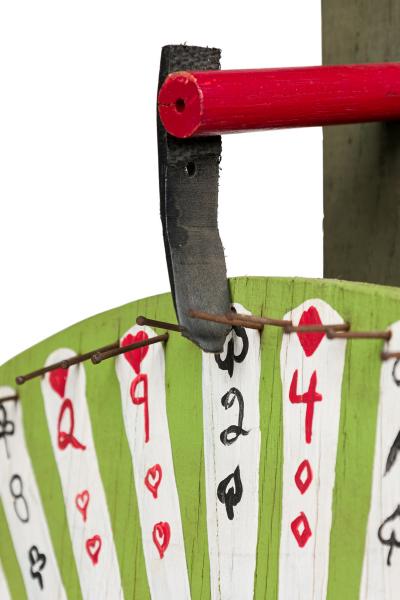 American Country Style Handmade Carnival Wheel