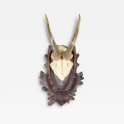 American Country Style Taxidermy Antler Plaque