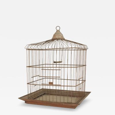 American Country Tole Bird Cage