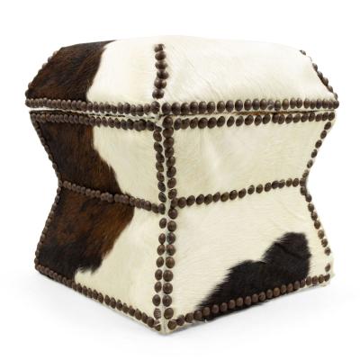 American Cowhide and Brass Box