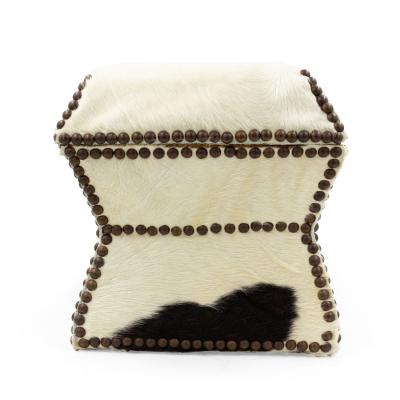 American Cowhide and Brass Box
