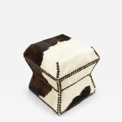 American Cowhide and Brass Box