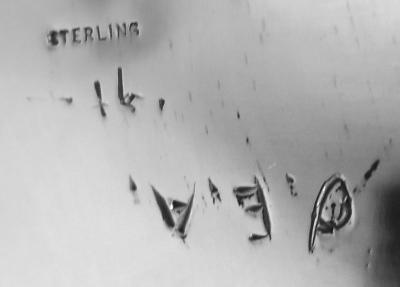 American Craftsman Gothic Sterling Silver Casket Box