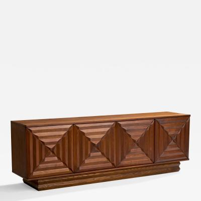 American Designer Sideboard in Oak USA 1960s