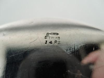 American Edwardian Sterling Silver Porringer with Circus Animals