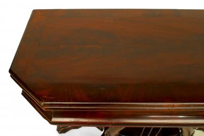 American Empire Flip Top Console Table