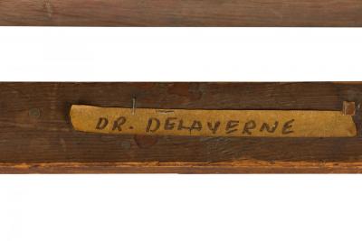 American Empire Mahogany Scroll Form Sleigh Bed