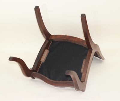 American Empire Mahogany Side Chair 1840 United States