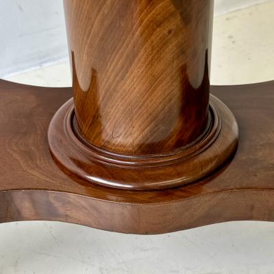 American Empire Mahogany flip top Game table 