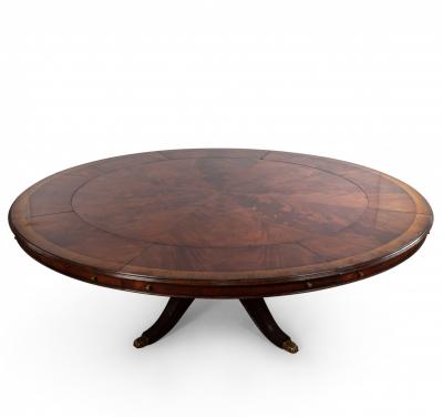 American Empire Style Round Conference Table