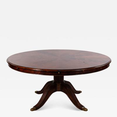 American Empire Style Round Conference Table