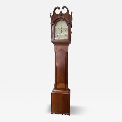 American Federal Cherry Long case clock New Jersey 1776