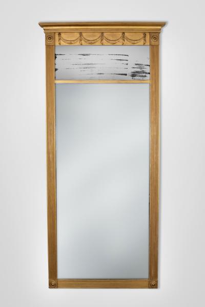 American Federal Gilded Pier Mirror