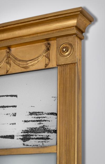 American Federal Gilded Pier Mirror