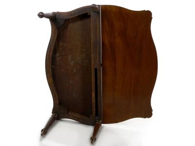 American Federal Inlaid Mahogany Card Games Table Massachusetts circa 1810