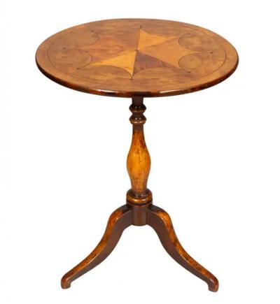 American Federal Maple Candlestand