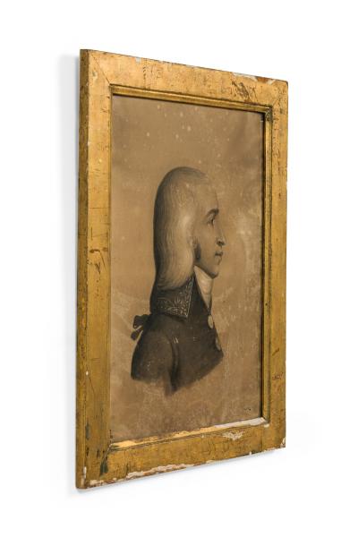 American Federal Side Portrait of an Officer