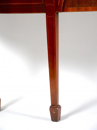 American Federal Style Mahogany Inlaid Decorated Credenzas Sideboard