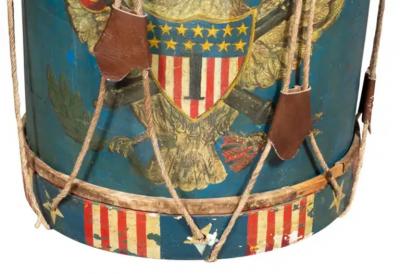 American Federal Style Military Drum