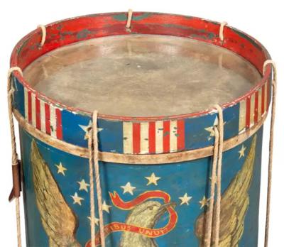 American Federal Style Military Drum