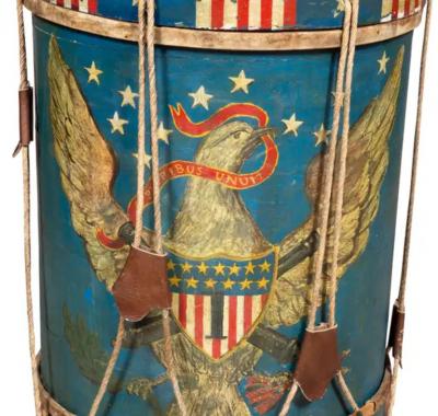 American Federal Style Military Drum