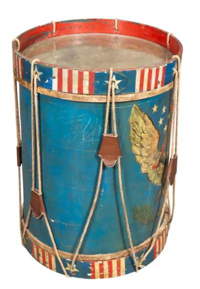 American Federal Style Military Drum