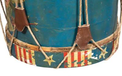 American Federal Style Military Drum