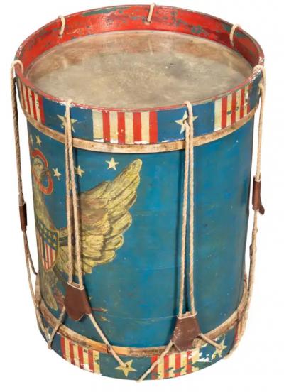 American Federal Style Military Drum