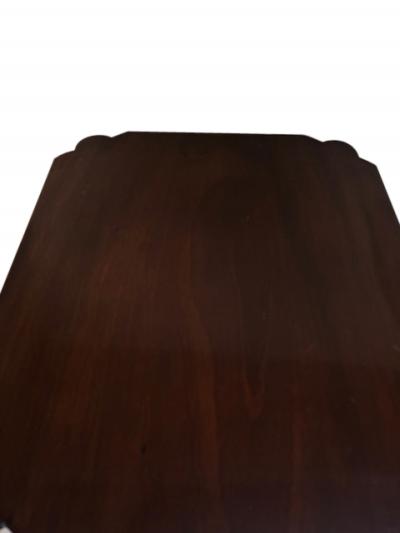 American Federal mahogany 2 drawer end table