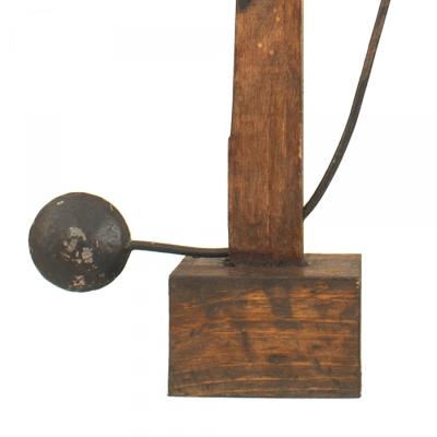 American Folk Art Mechanical Cowboy Decoration