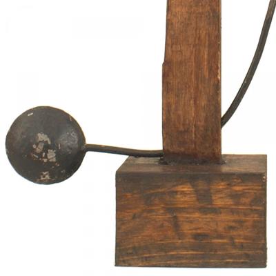 American Folk Art Mechanical Cowboy Decoration