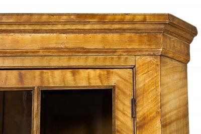 American Grain Painted Corner Cabinet Cupboard New England circa 1805