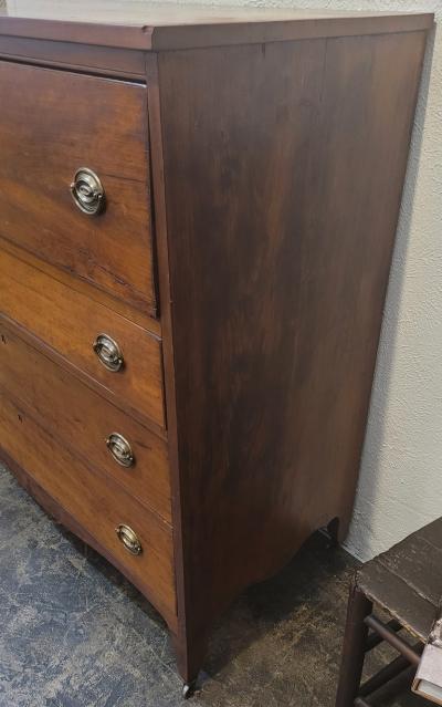 American Hepplewhite Virginian Secretary Chest with Civil War Provenance