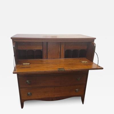 American Hepplewhite Virginian Secretary Chest with Civil War Provenance