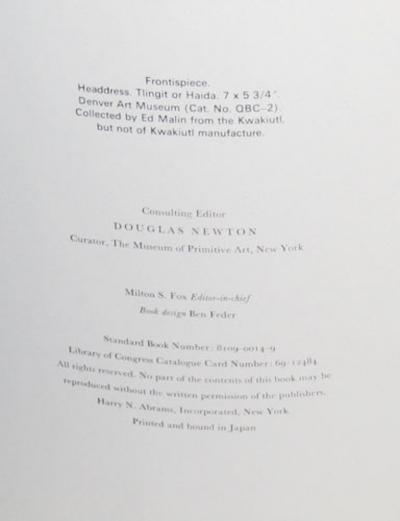 American Indian Art by Norman Feder