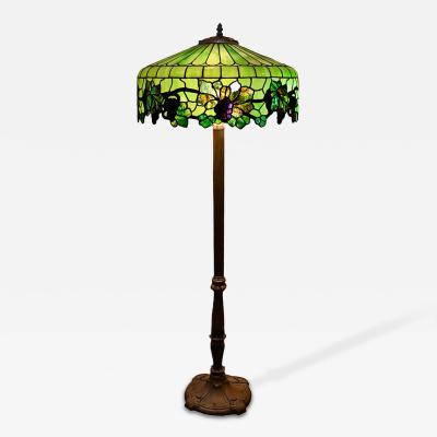 American Leaded Floor Lamp Chandelier