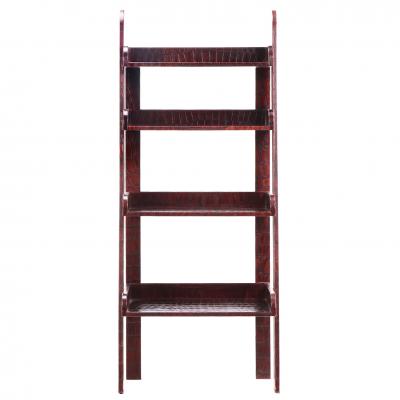American Leather Clad tag re or Open Bookcase C 1980