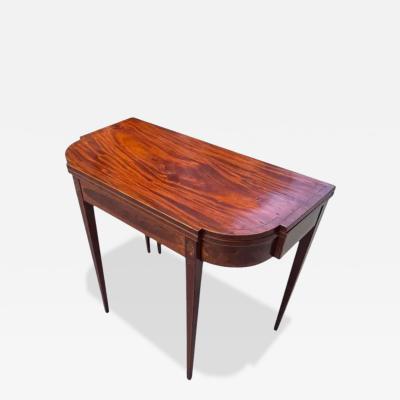 American Mahogany Card table