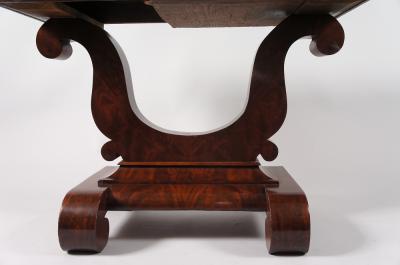 American Mahogany Extendable Games Table