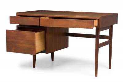 American Mid Century 3 drawer Walnut Desk